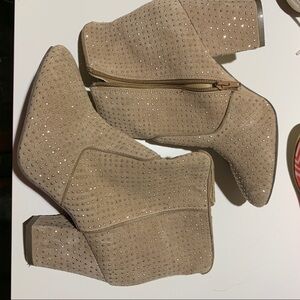 Shoemint heeled camel booties